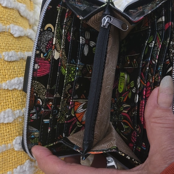 2 for 25 sale Sakroots Colorful Owl Print Women's Bag - Picture 3 of 4